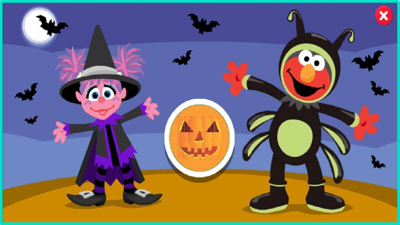 Sesame Street - Dress Up Time - Sesame Street Game
