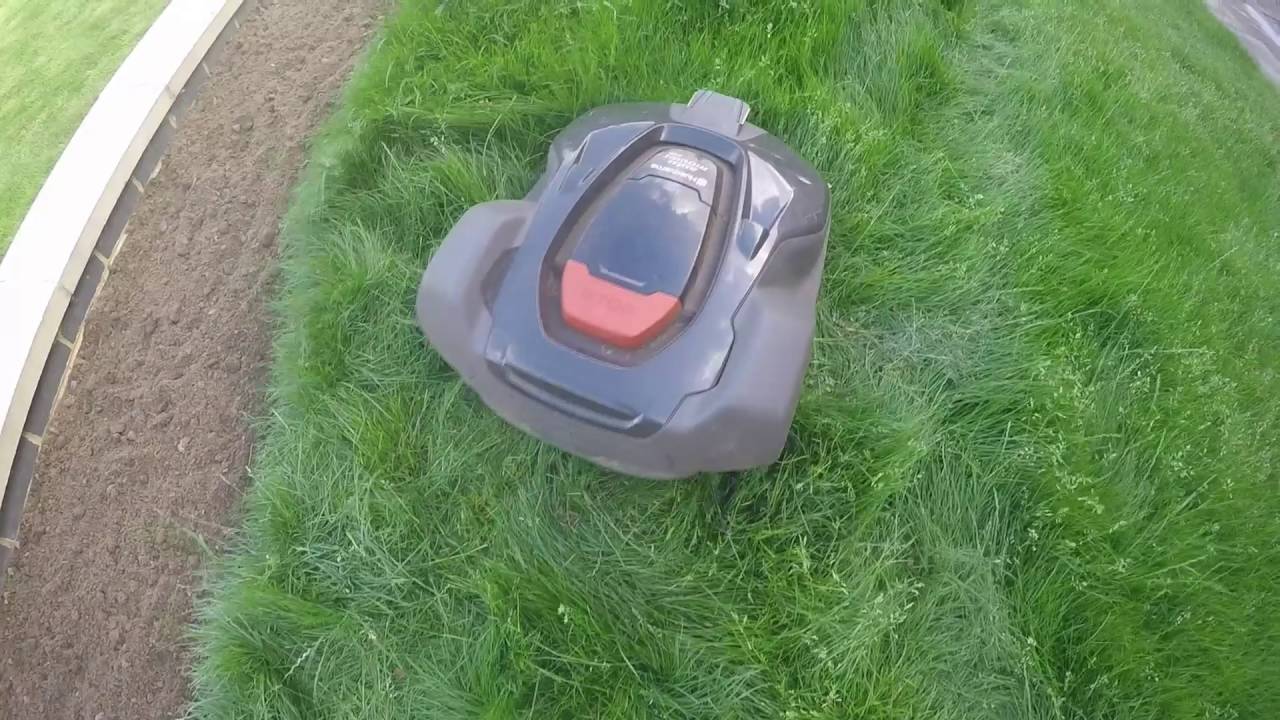 Husqvarna Automower 450X - Cutting Long Grass - Review 6