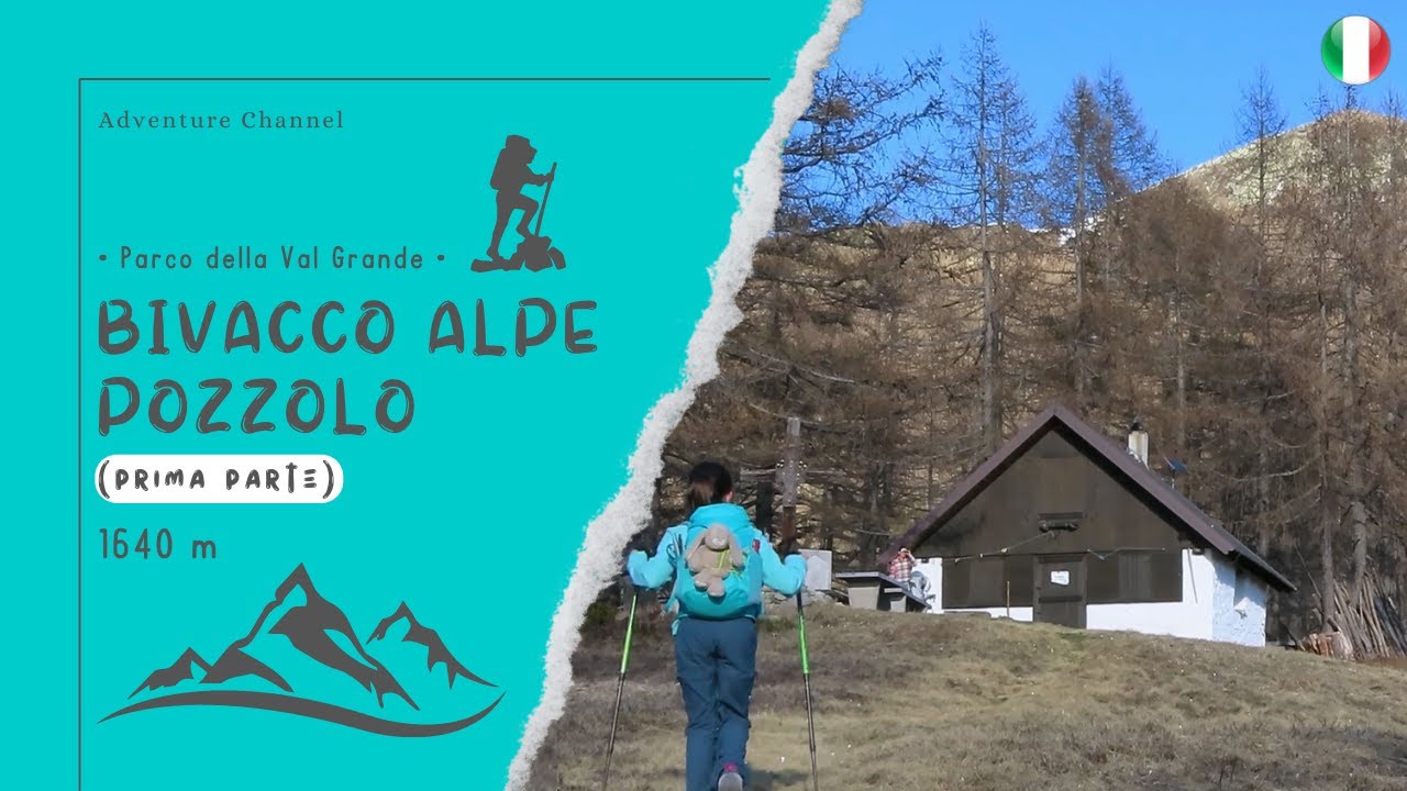 Bivacco Alpe Pozzolo (1640 m) • Parco nazionale della Val Grande •