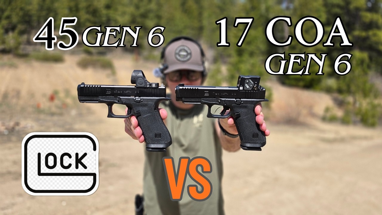Glock 17 COA Gen 6 против Glock 45 Gen 6 &mdash; кто победит? 🔥