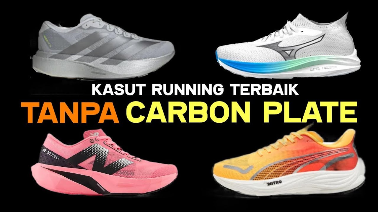 KASUT RUNNING TERBAIK TANPA CARBON PLATE | Kategori Racing