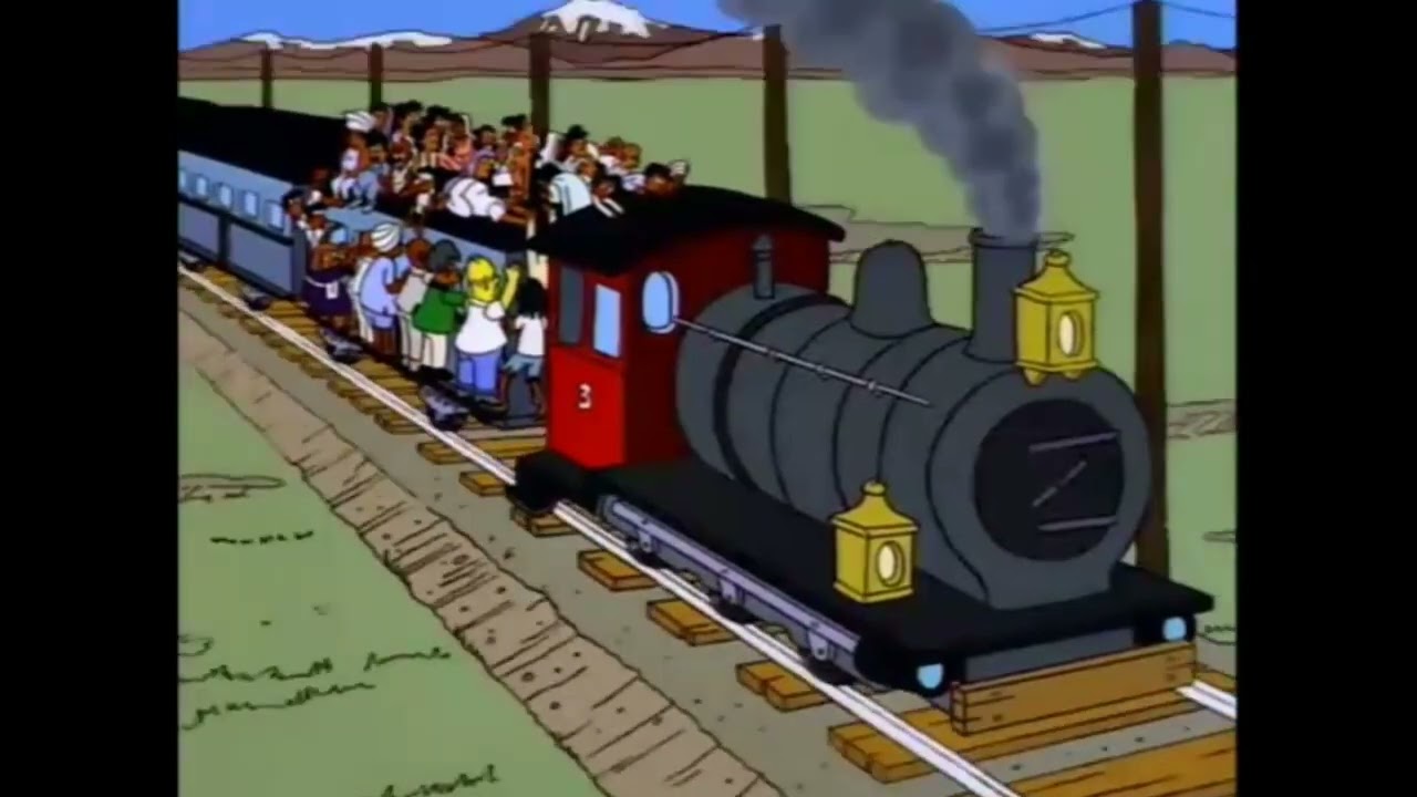 Tren Al Sur - Homero Simpson (Cover IA)
