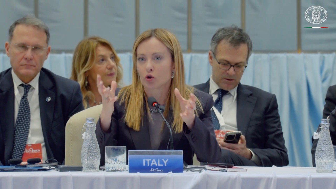 INTERVENTO DI CHIUSURA DI GIORGIA MELONI AL SECONDO VERTICE ITALIA-AFRICA DI ADDID ABEBA