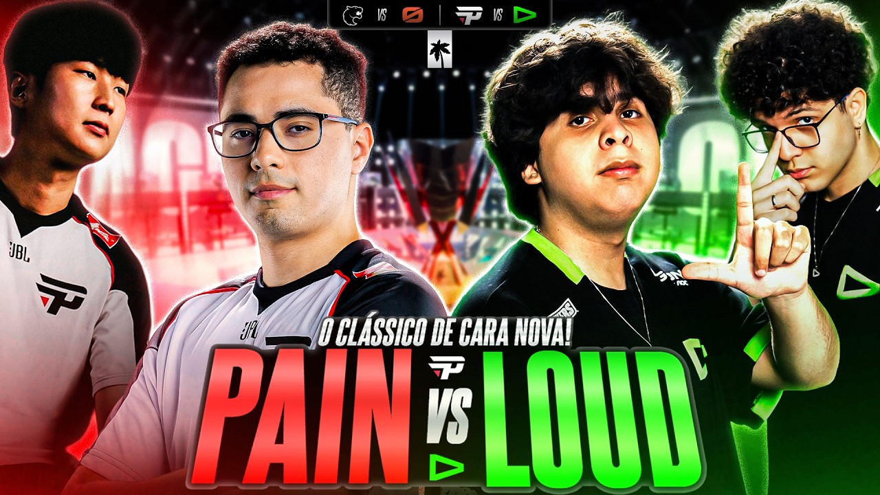 RESUMO CBLOL: A NOVA ERA DE PAIN vs LOUD e AMASSO ENTRE LOS e FURIA