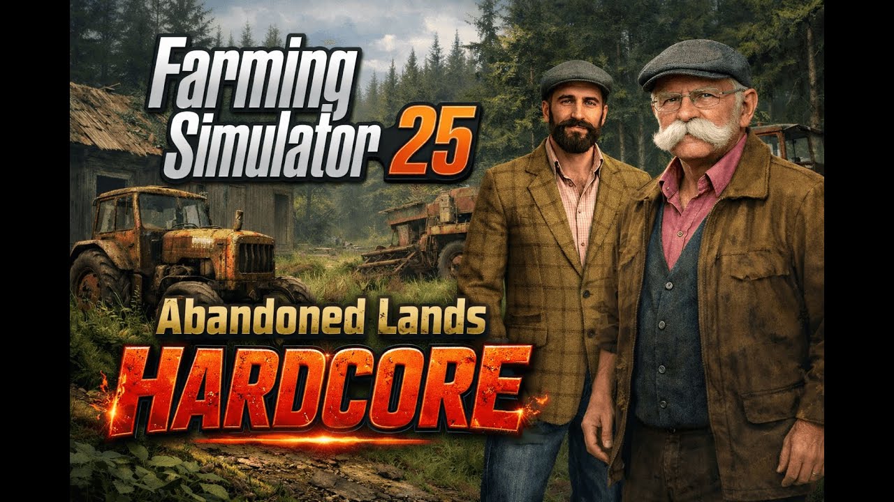 FS25 STARTING WITH 0€ IN ABANDONED LANDS - HARDCORE MODE | 05/2/2026
