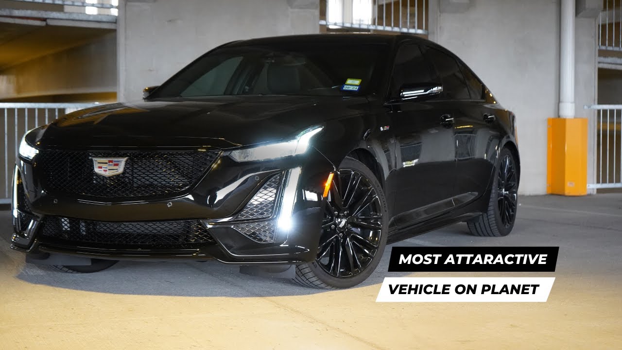 2022 Cadillac CT5-V review walkaround startup and shutdown sounds.