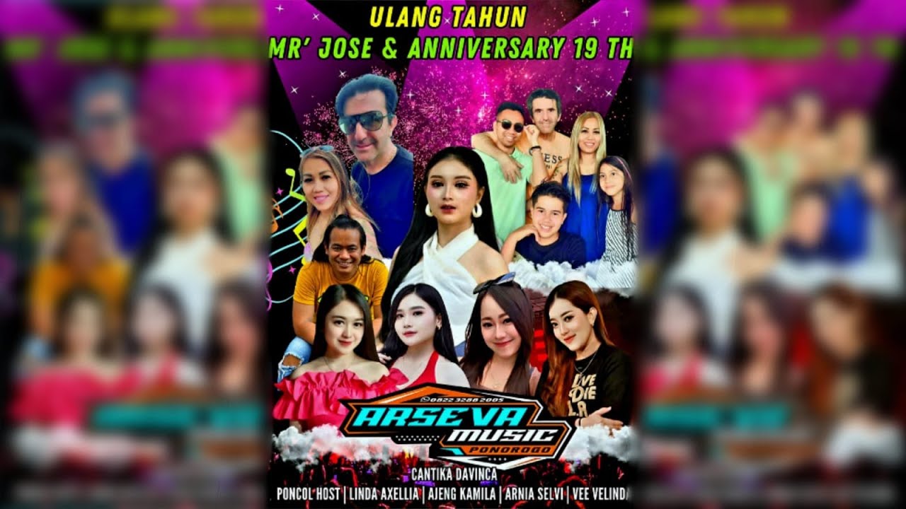 🔴 [ LIVE ] ARSEVA MUSIC PONOROGO || ANNIVERSARY 19TH MR. JOSE || LAPANGAN PENGKOL 31 JANUARI 2026