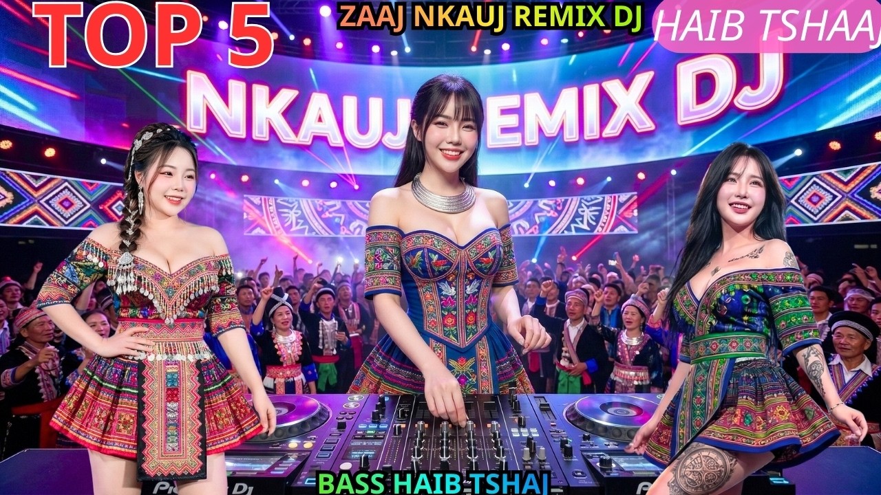 Top 5 Zaj Nkauj Kho Siab Remix Haib Tshaj /Hottrend 2026/ Nhảy Múa Dacen Tiktok Cực Hay/