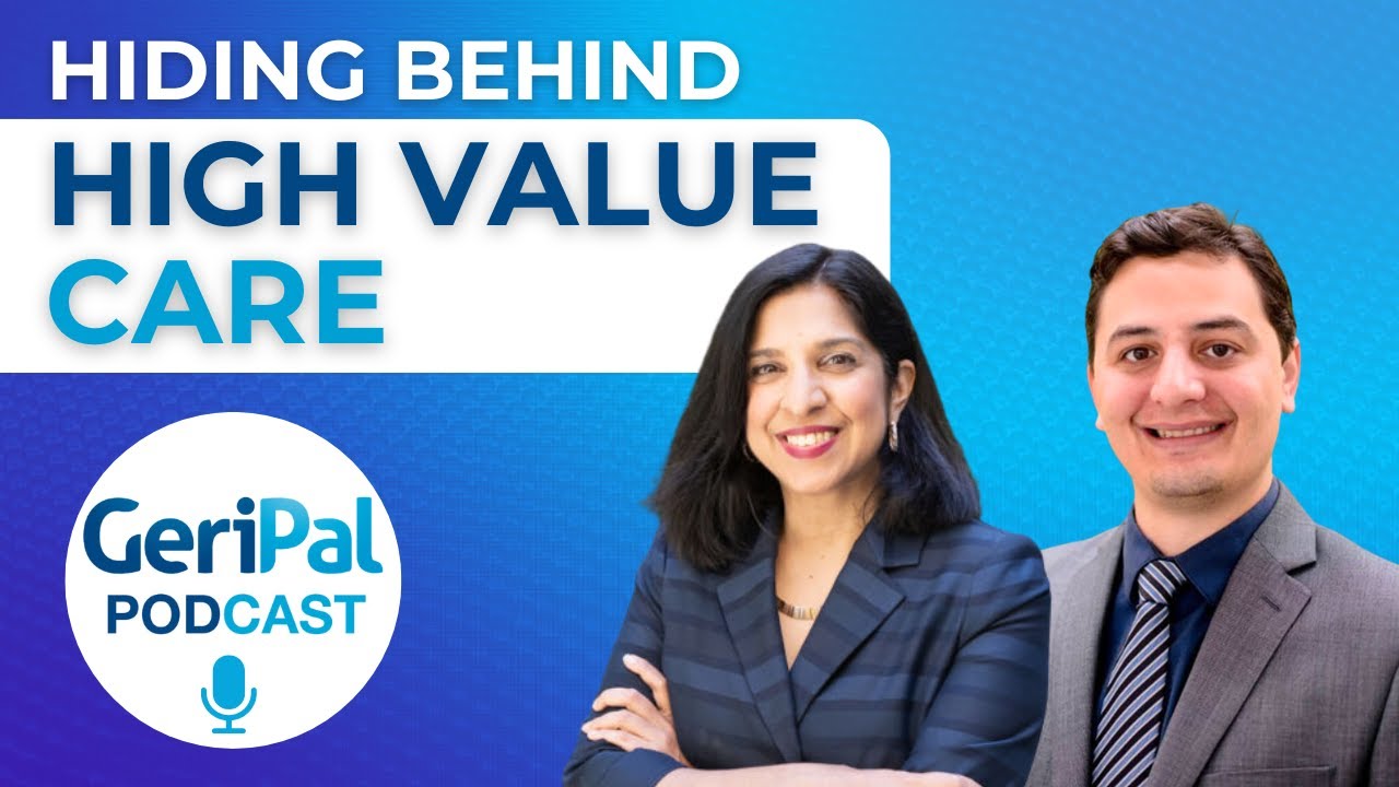 Hiding Behind High Value Care: Vinny Arora and Chris Moriates