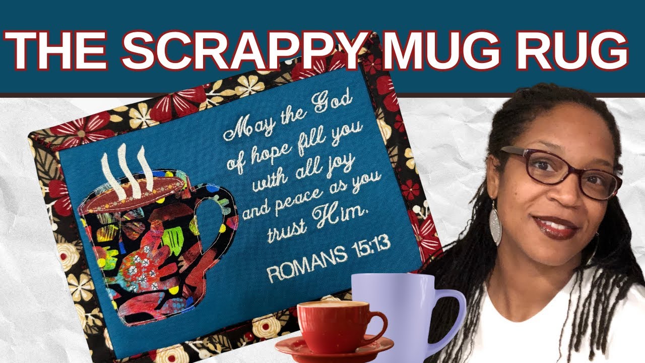 Friday Night Block Party | Late Night Sip-N-Sew #mugrugs #scraps