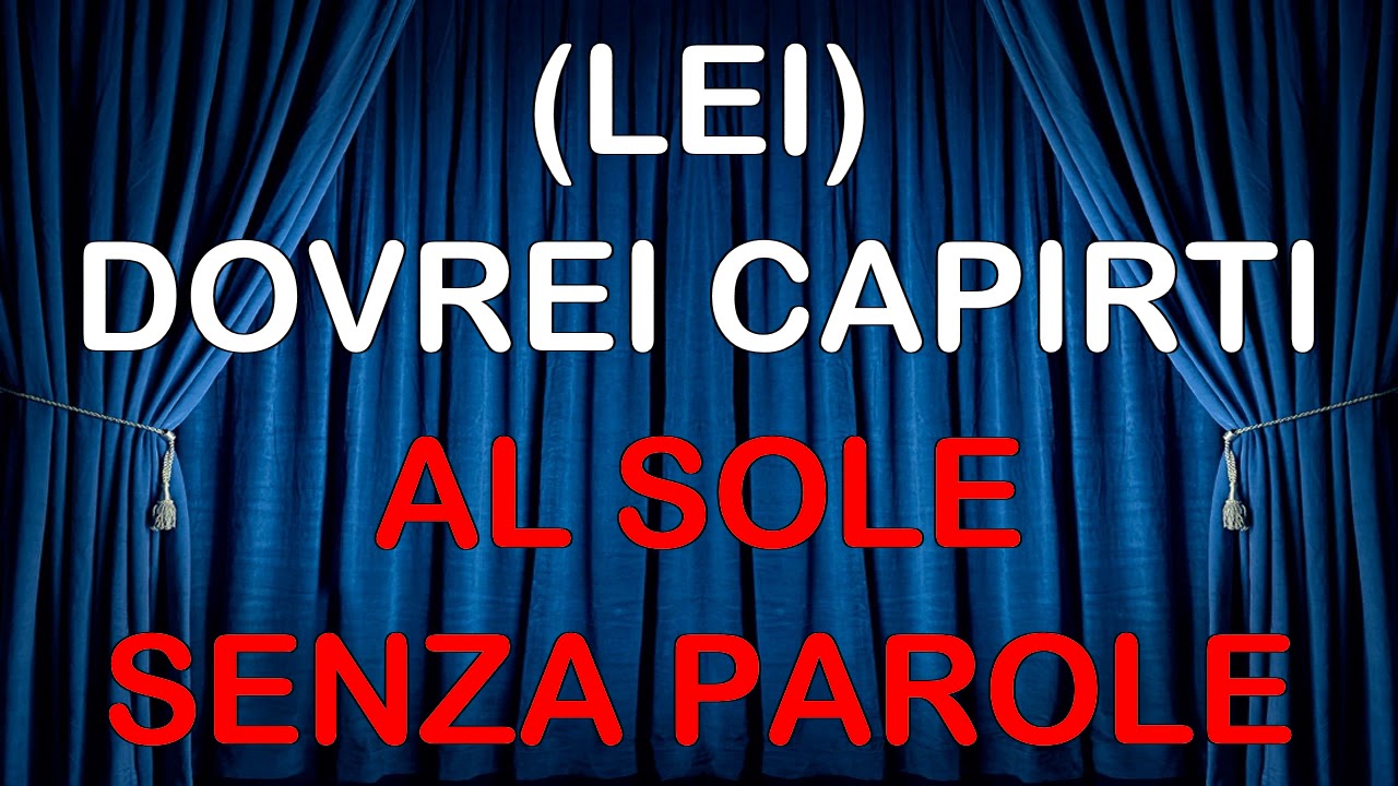 Ricchi e Poveri - Come vorrei DUETTO CORI KARAOKE MM (fair use)
