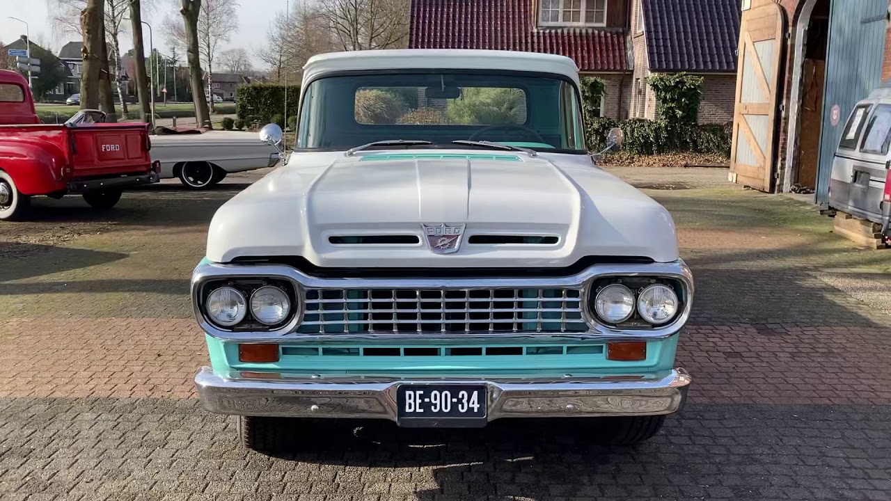 59 Ford f100 V8 Pickup neutel trading