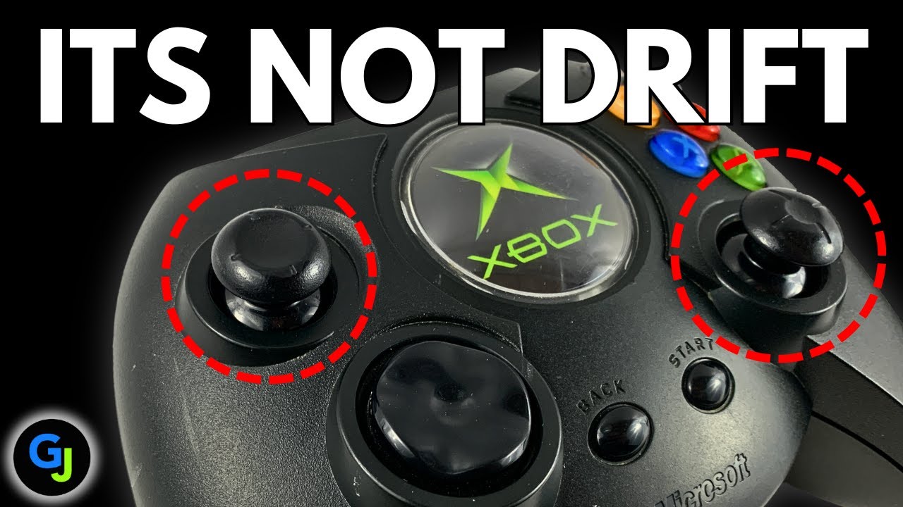 Original Xbox Controller Thumb Stick Moving on Its Own? Here’s the Fix.