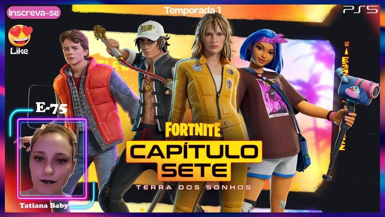 Fortnite - Capítulo Sete - Temporada 1 PS5 E-75