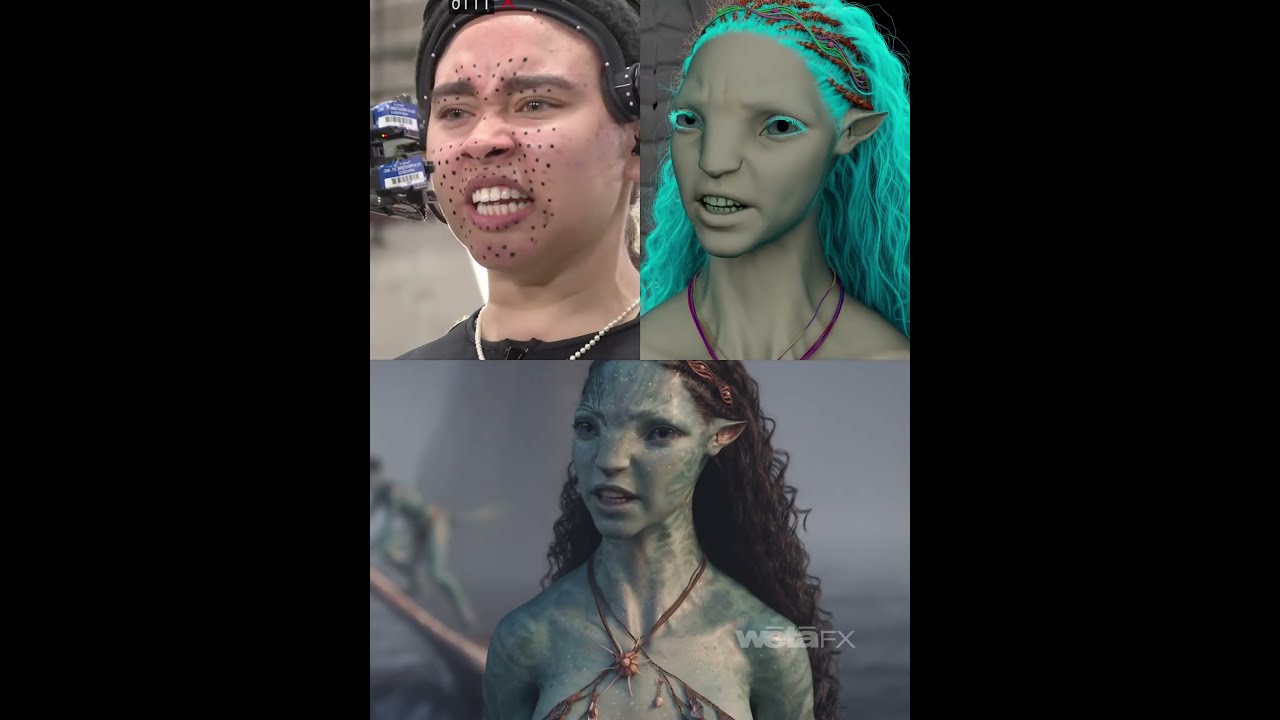 Avatar: Fire and Ash VFX Breakdown &ndash; OUTCAST Scene | Wētā FX  #shorts #AvatarFireAndAsh #Avatar3