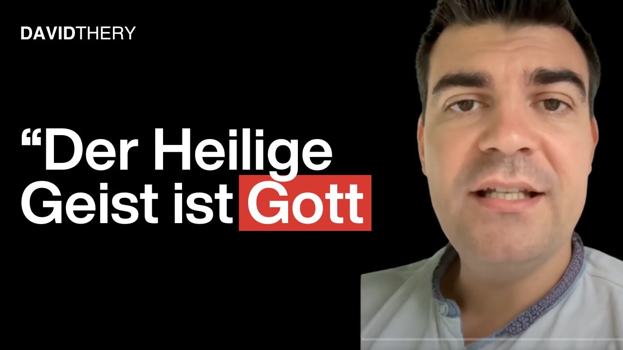 Sollten wir Angst vor dem Heiligen Geist haben? David Théry