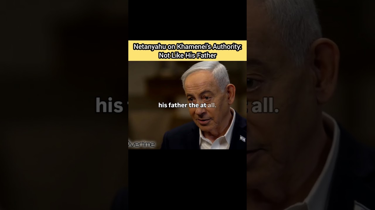 Netanyahu: Iran's Supreme Leader Is 