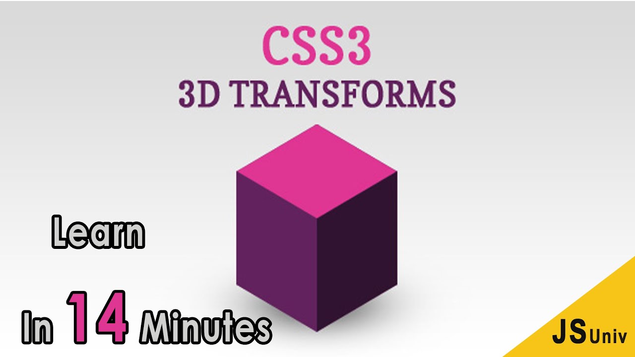 Learn CSS Transform in 14 Minutes | jsuniv