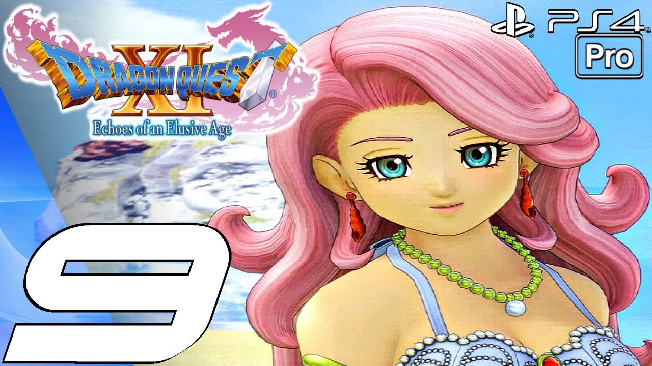 DRAGON QUEST XI - English Walkthrough Part 9 - Lonalulu & Kraken Boss (PS4 PRO)
