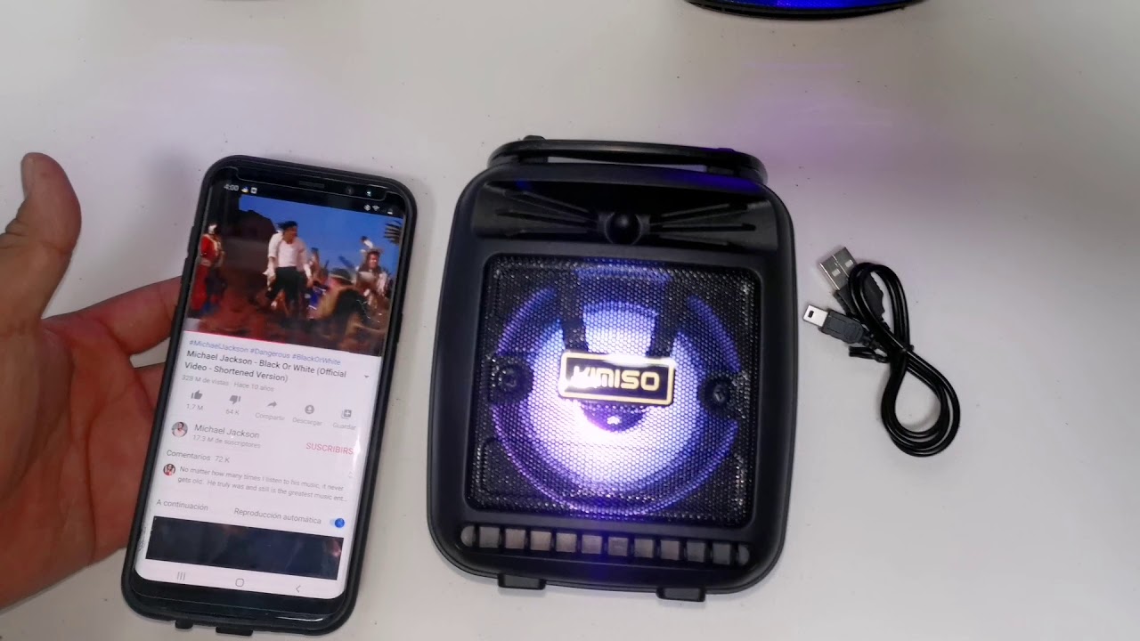Mini Bocina KMS-1181 bluetooth radio buena y económico