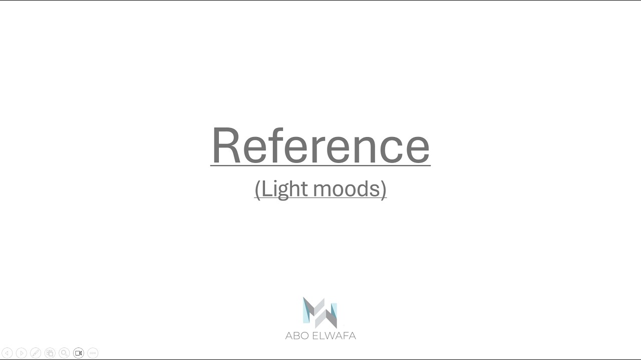 LESSON 3  ( Reference  ) - ARCH. MAHMOUD ABO EL-WAFA