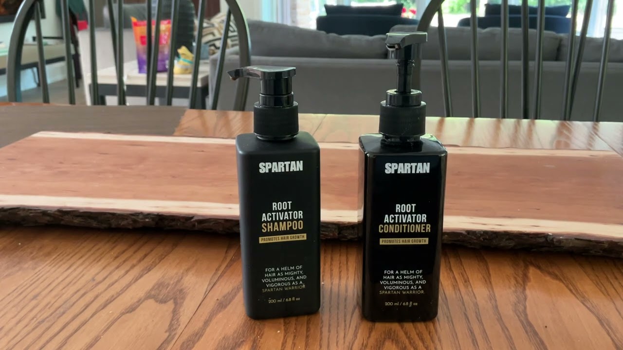 REVIEW OF SPARTAN ROOT ACTIVATOR SHAMPOO AND CONDITIONER