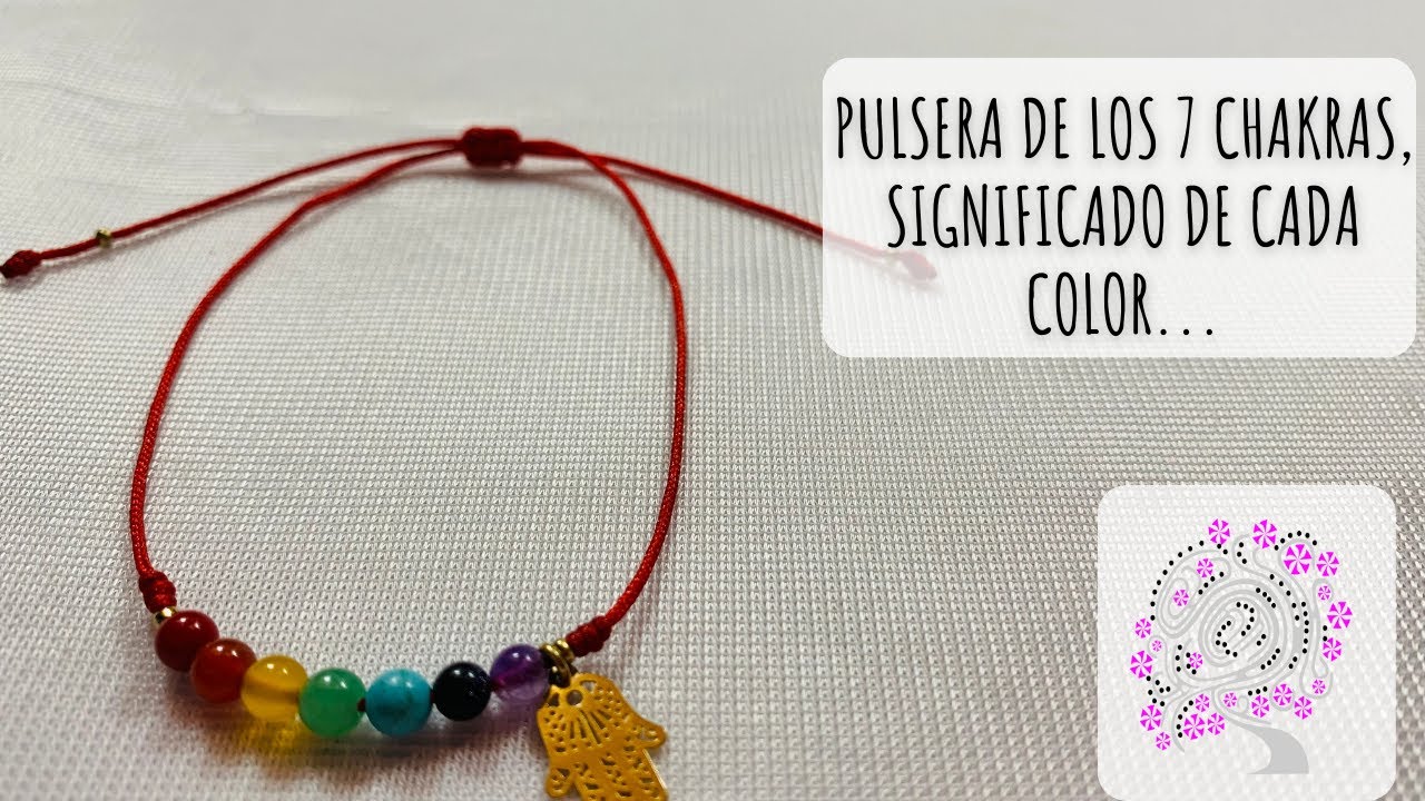 Pulsera de los 7 Chakras Significado de cada Color Energía y Equilibrio /  LaBisu ❤️