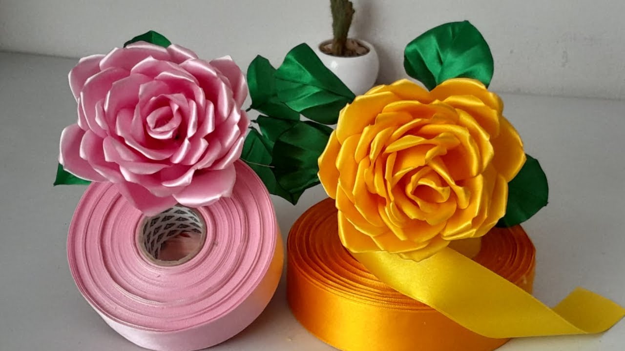 diy/ aprende hacer rosas eternas diferente y grande /tutorial de rosas eternas