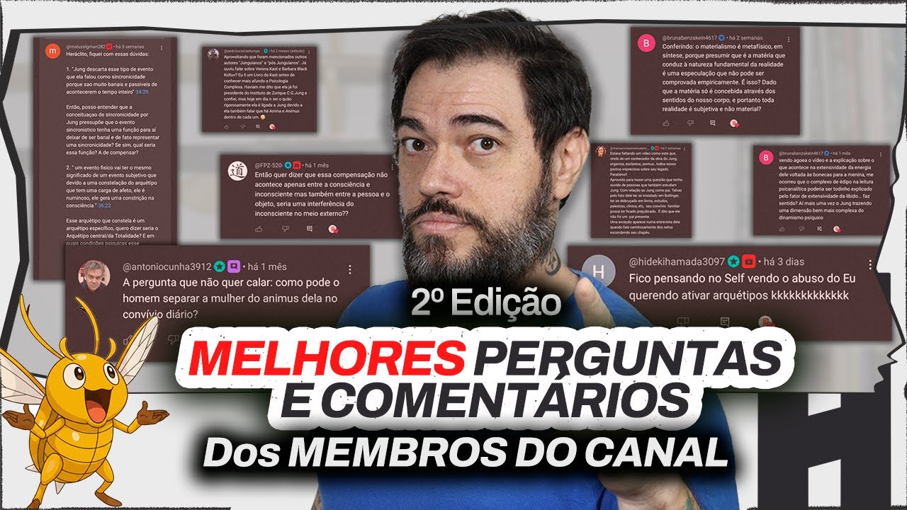 Eles estão se superando nas perguntas/comentários!!