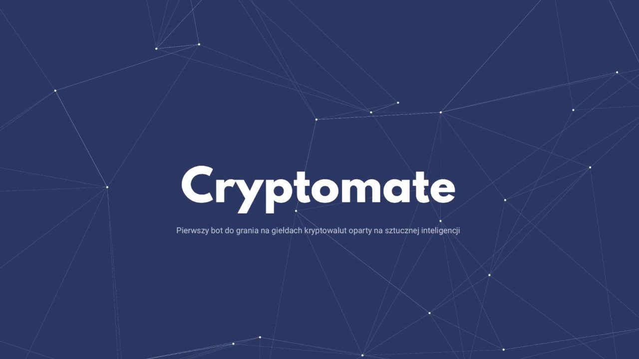Cryptomate - tutorial - cz. 1. Klucze API