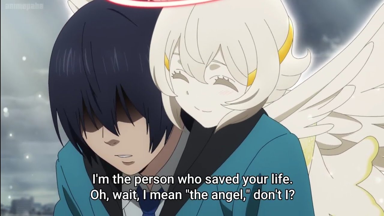 Platinum End | Mirai save by Angel ( Nasse) From his suicide attempt