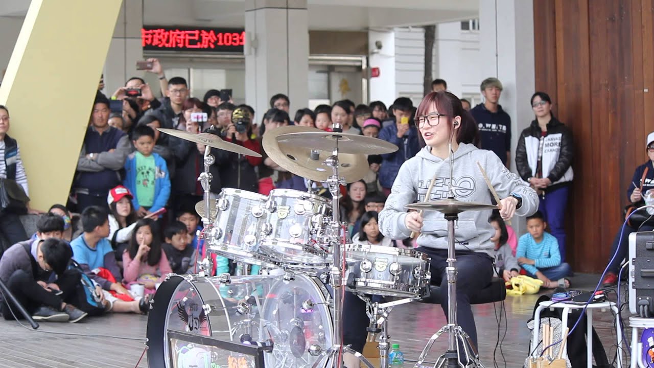 20150118 爵士鼓 羅小白 - 傷心的人別聽慢歌