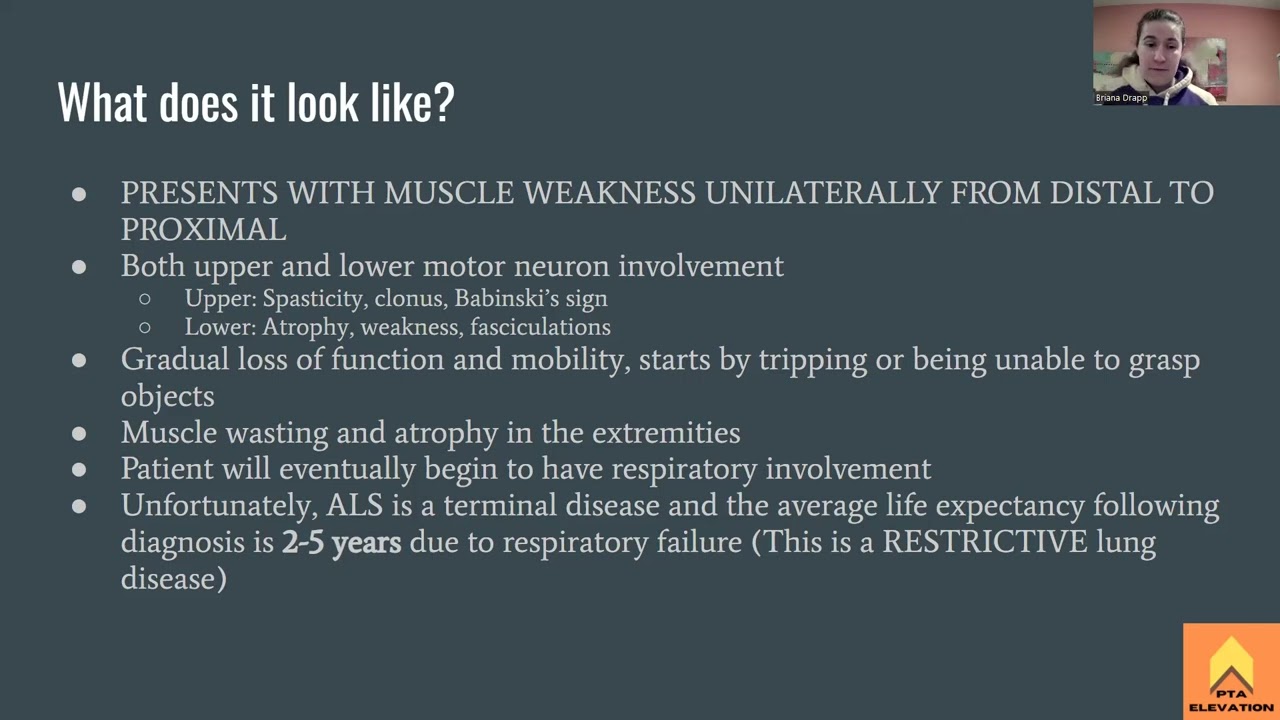 Amyotrophic Lateral Sclerosis - NPTE Prep