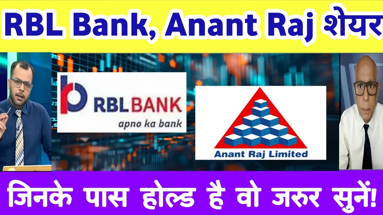 RBL Bank share news today | rbl bank results  analysis | Anant Raj Share news | Anant Raj Share