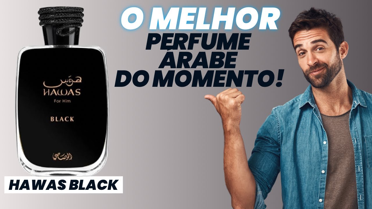 ESSE PERFUME VAI SURPREENDER VOCÊ | FIXA E PROJETA MUITO, AROMA NOTA 10 | HAWAS BLACK HASASI