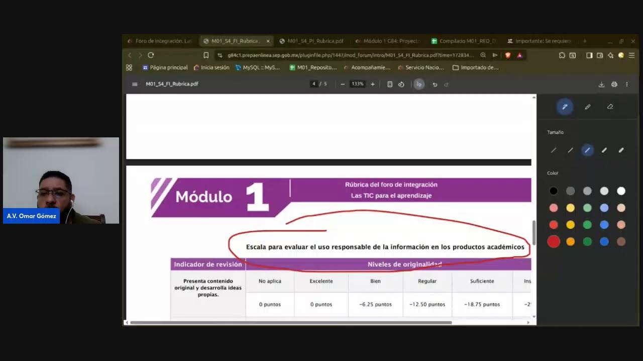 Espacio abierto para el aprendizaje (Semana 4)
