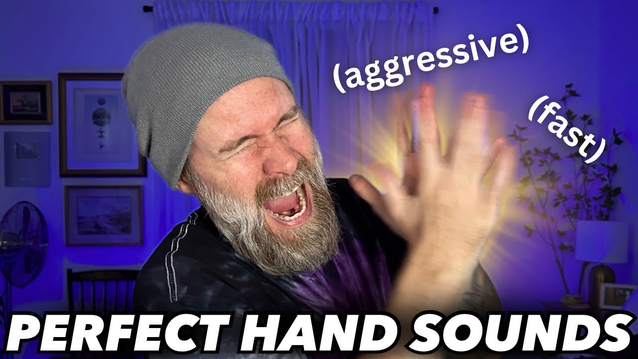 ASMR fast and AGGRESSIVE Hand Sounds for people who SLEEP.