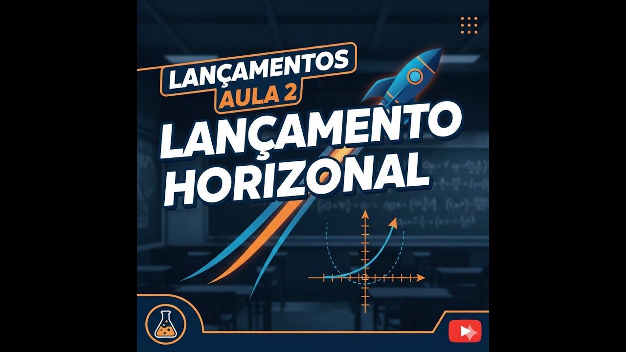 LANÇAMENTOS - AULA 2 - Lançamento Horizontal - PROF CHRISTIAN #física #lançamentos