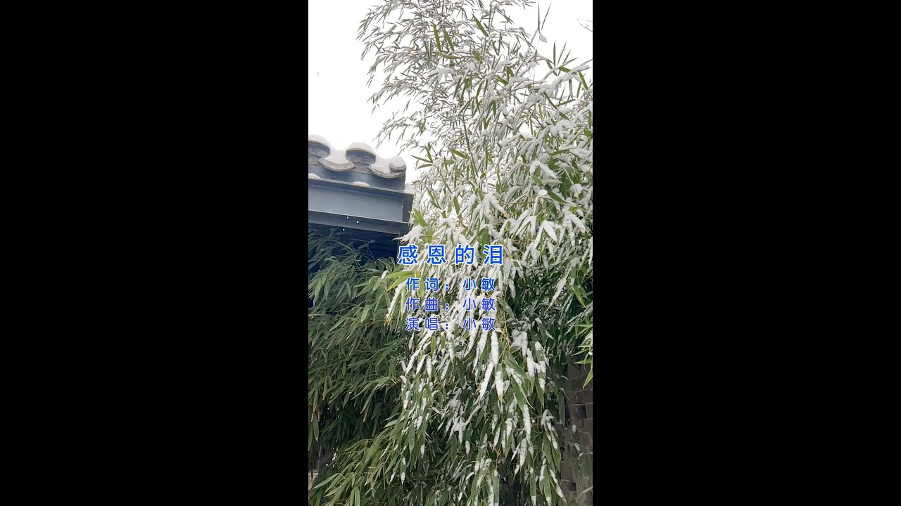 小敏姐妹親自唱出自己的歌。歌老汇出品 迦南诗歌《感恩的泪》