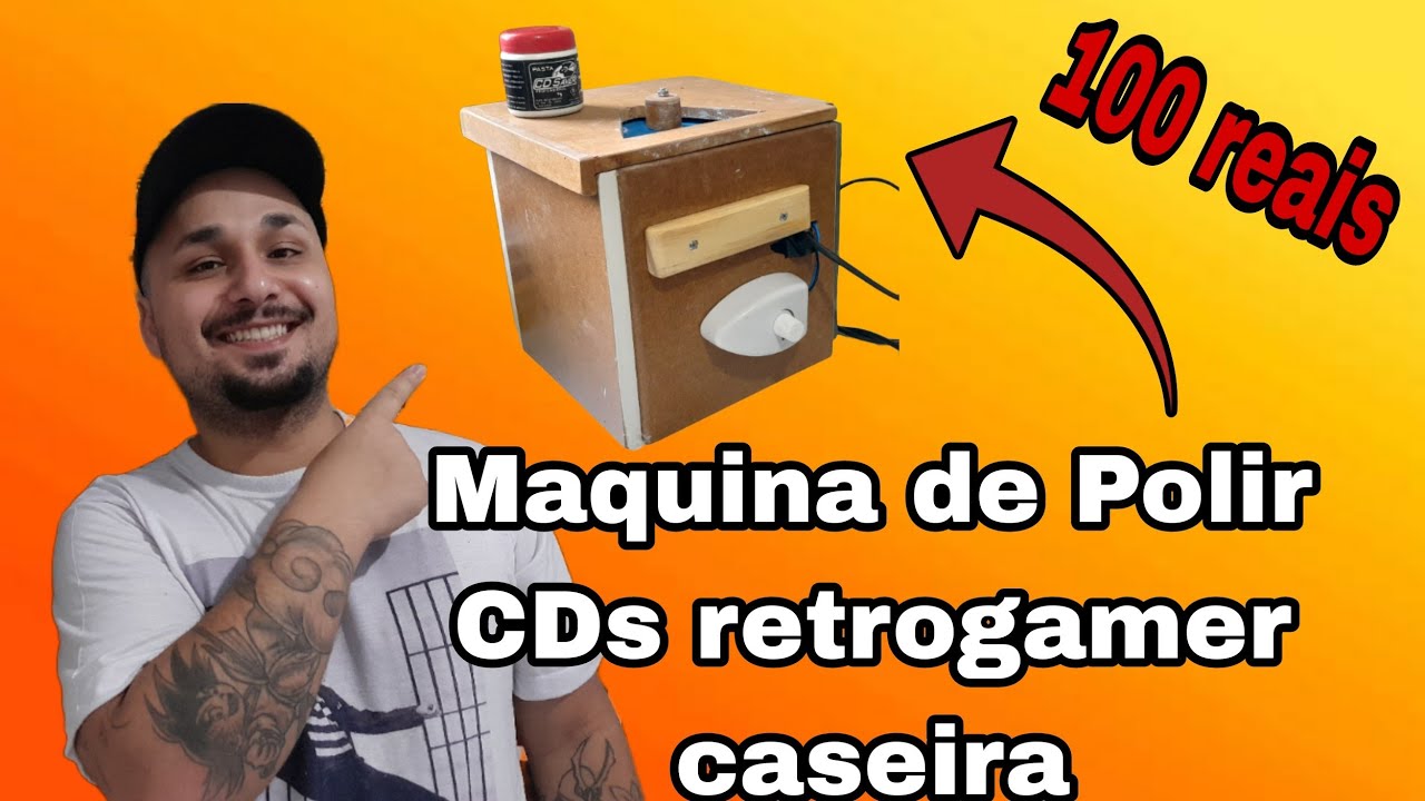 Faça sua Maquina de Polir CDs gastando menos de 150 reais