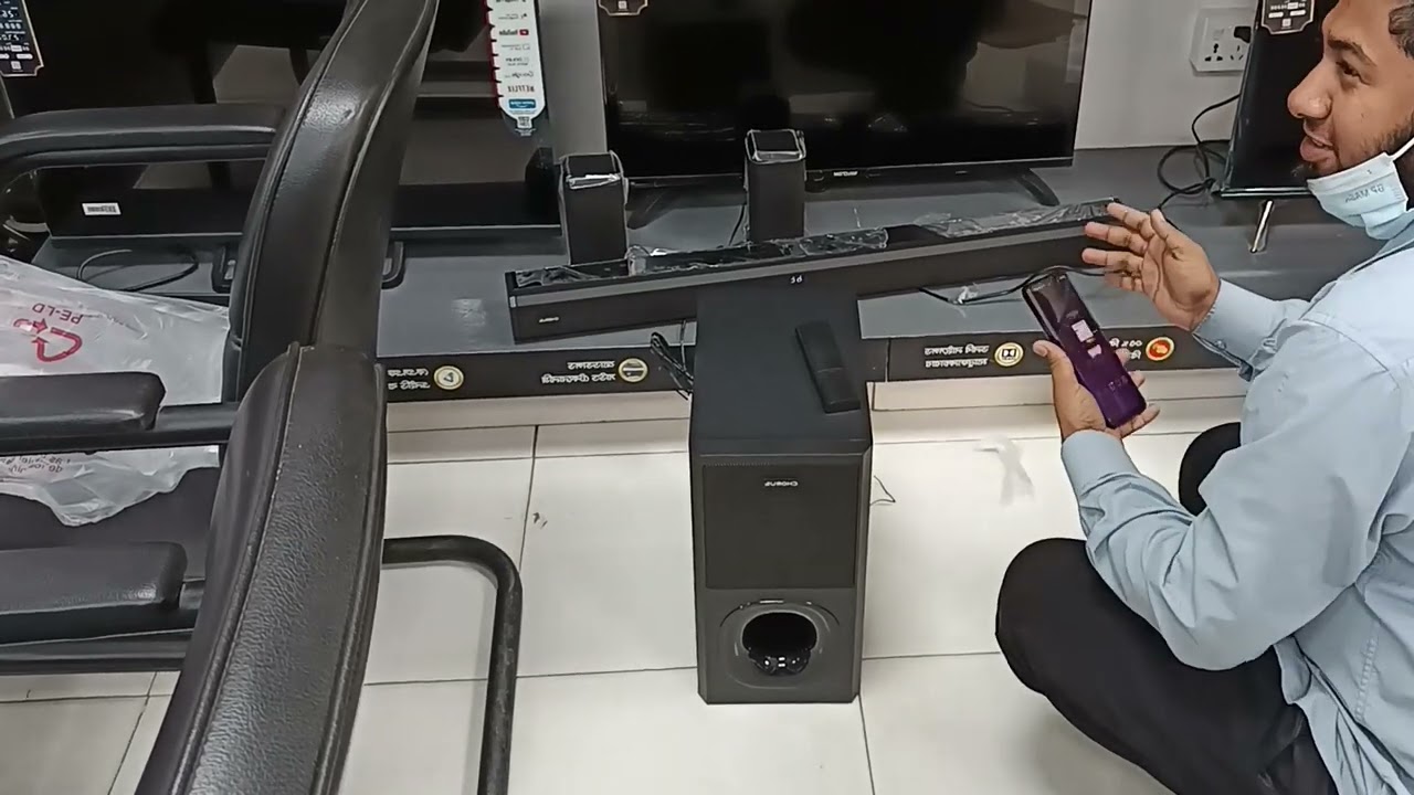 Walton WSB200 Soundbar Soundtest in Walton Plaza Sipahibag Branch