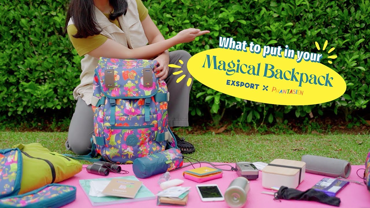 Pack with Exsport X Phantasien Backpack!