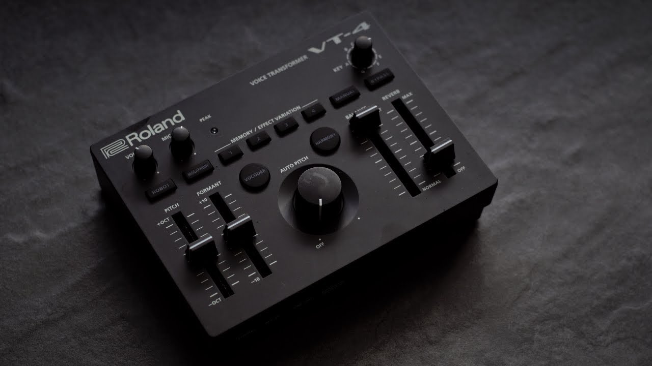 Roland VT-4 Voice Transformer: Transform Your Voice Live or in the Studio