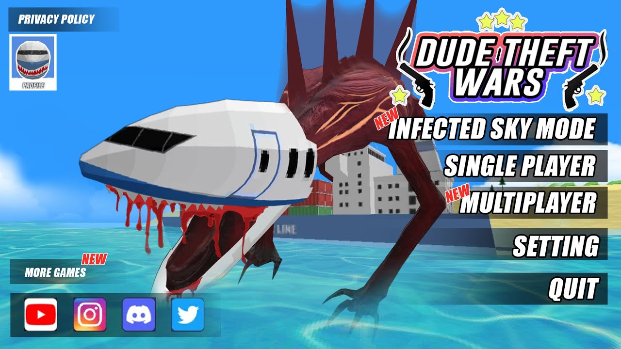 [ SECRET SCENE ] KISAH INFECTED SKY DI DUNIA DUDE ‼ DRAMA DUDE THEFT WARS