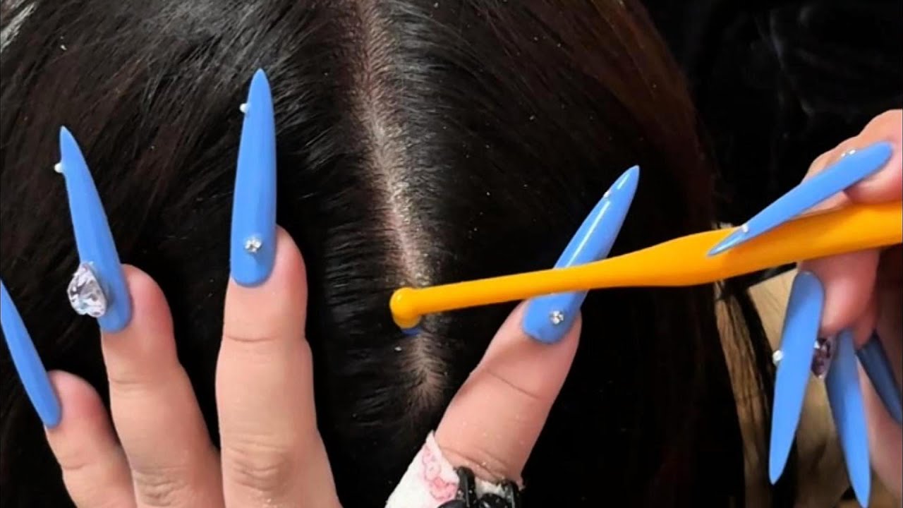Oct’s ASMR Scalp Therapy — Soft Mini-Brush Strokes for Gentle Deep Relaxation | No Talking