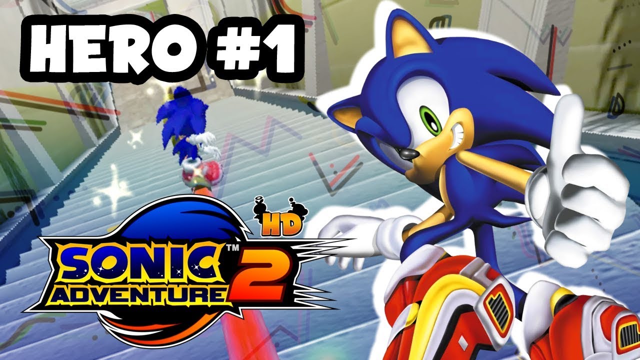 ¡¡El ejército me persigue!! 😱 | SONIC ADVENTURE 2(HD) HERO Parte 1