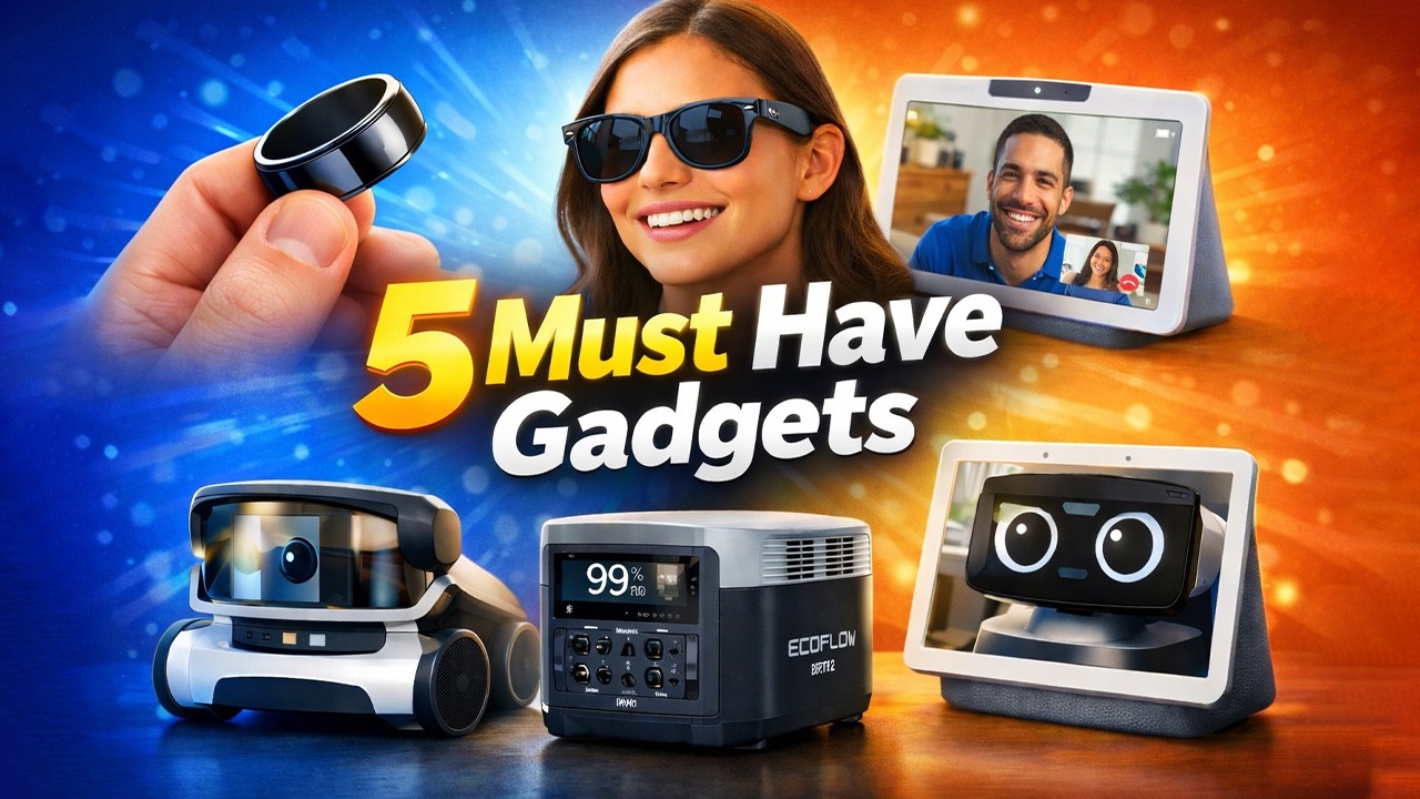 These 5 Smart Tech Gadgets Will Change Your Daily Life