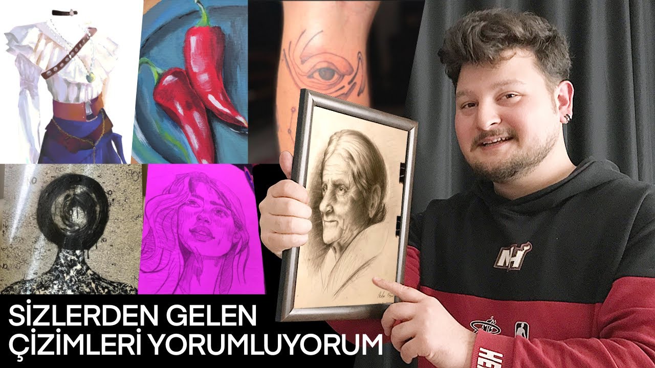 Sizlerden Gelen Çizimleri Yorumluyorum 14 | Ne yaparsan iyi çizersin?
