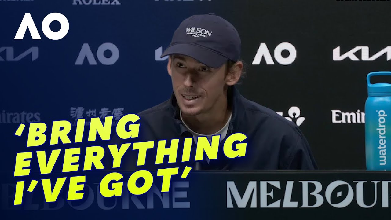 Alex de Minaur is ready to BRING IT against Alcaraz | AO 2026 | Wide World of Sports
