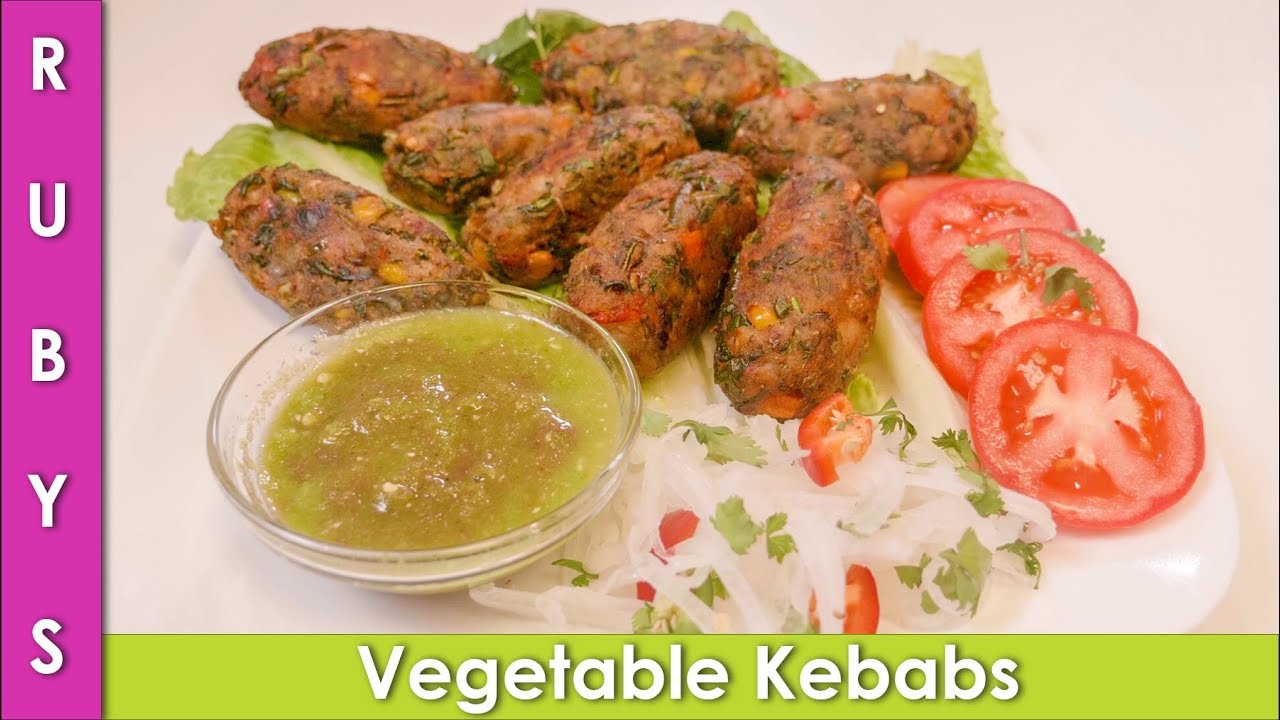 Vegetable Kebabs Sabzi ki Mazedar Kabab Recipe in Hindi Urdu  - RKK